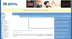 Desktop Screenshot of milespinas.com
